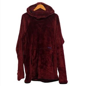 Melanzana High Loft Hoodie in Ruby